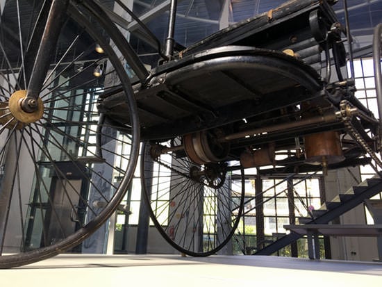 德国博物馆展出的世界第一辆汽车的原型车